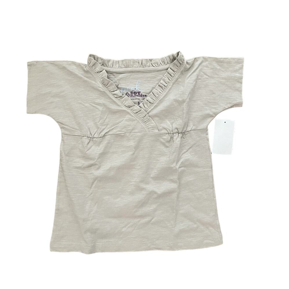 NWT Peek (4|5y) Ruffled Tee